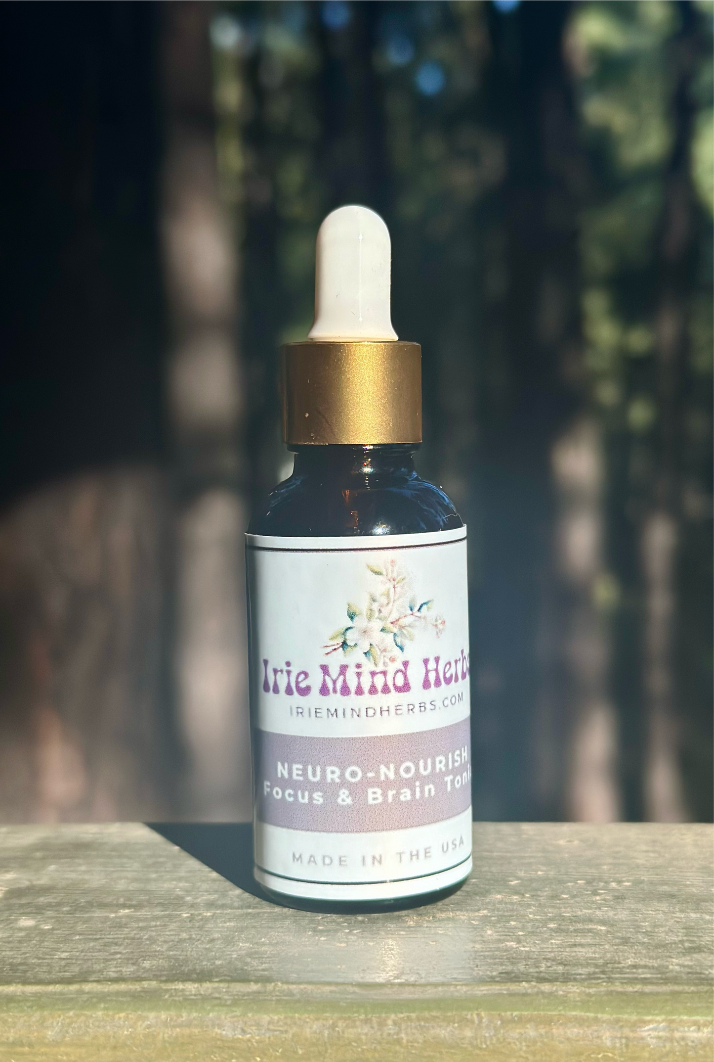 Neuro-Nourish: Focus & Brain Tincture - Alcohol Free | Natural Focus