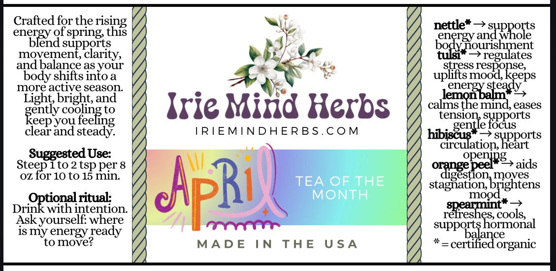 Seasonal Herbal Tea Blend | Small Batch Loose Leaf | Caffeine Free