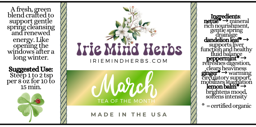 Seasonal Herbal Tea Blend | Small Batch Loose Leaf | Caffeine Free