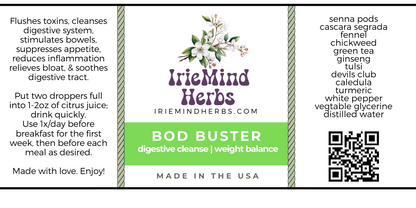 The Bod Buster: Digestive Cleanse / Weight Balancing Formula